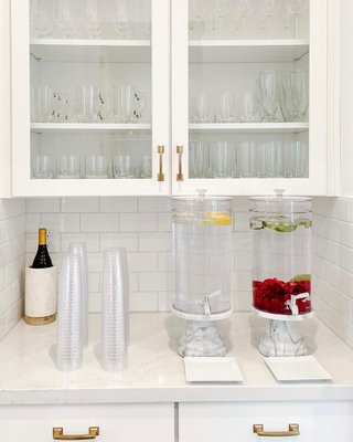 Claro Acrylic Drink Dispenser with French Kitchen Stand + Reviews