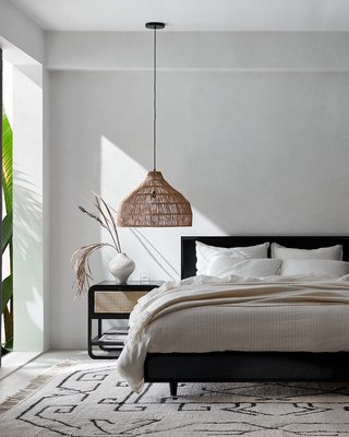 Tate Walnut Queen Wood Bed - image 6 of 9