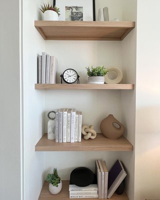 White Wood Knot Sculpture 8" - image 8 of 10