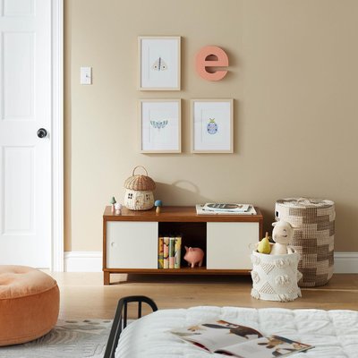 District Stackable 3-Cube Warm White Wood Bookcase - image 14 of 15