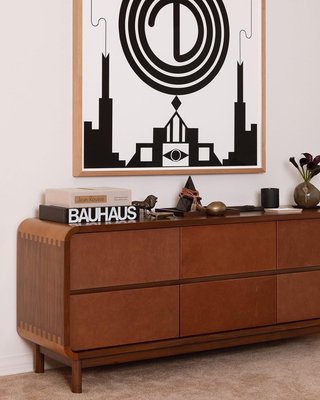 Shinola Runwell Walnut 6-Drawer Dresser - image 5 of 6