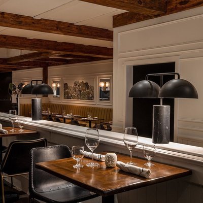 Domes Black Marble Table Lamp - image 11 of 13