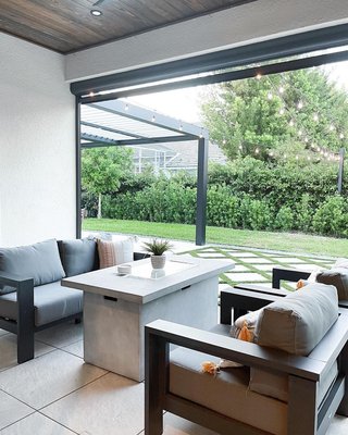 Walker Metal Outdoor Lounge Chair with Canvas White Sunbrella ® Cushions - image 16 of 16