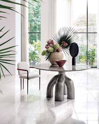 Azande Black Cast Aluminum Sculpture - image 5 of 7