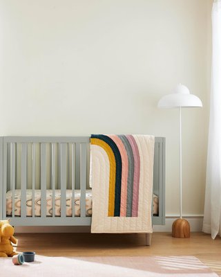 Asha Organic Rainbow Baby Crib Bedding Set - image 5 of 8