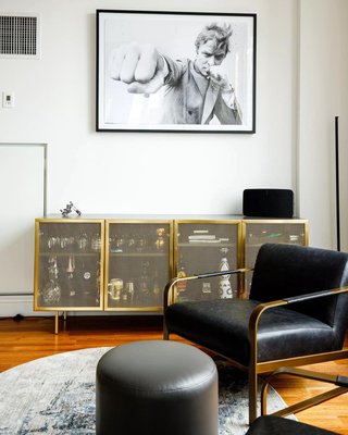 Oberlin 24" Vegan Leather and Wood 2-Drawer Nightstand - image 10 of 12