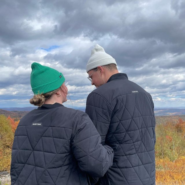 his and hers jackets and beanies by the best burtonsnowboards burton