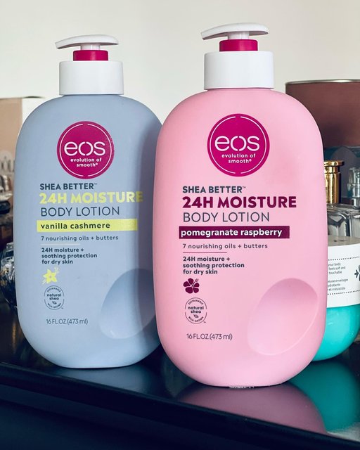 eos Shea Better Body Lotion Vanilla Cashmere 24 Hour Moisture Skin Care  Lightweight Non Greasy Made with Natural Shea Vegan 16 fl oz review｜TikTok  Search
