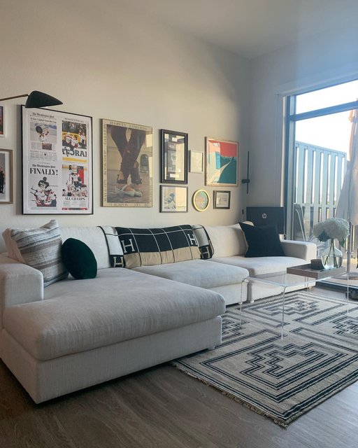Living Room Rug Senna Industrial Look - Colourful 3'11 x 5'7