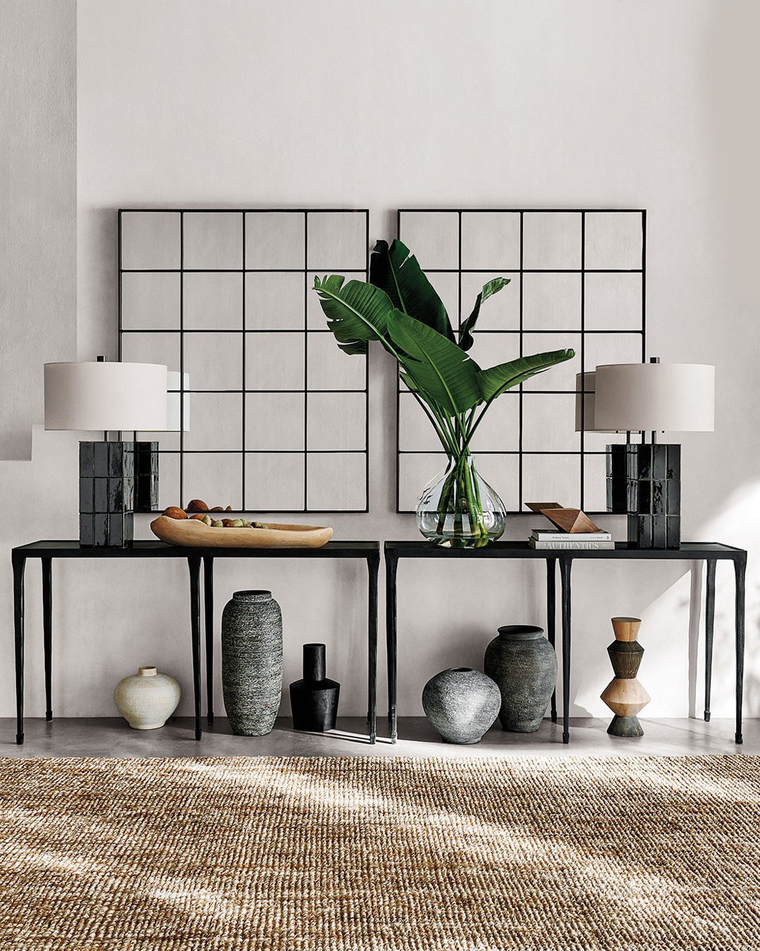Silviano Iron Console Table + Reviews | Crate & Barrel