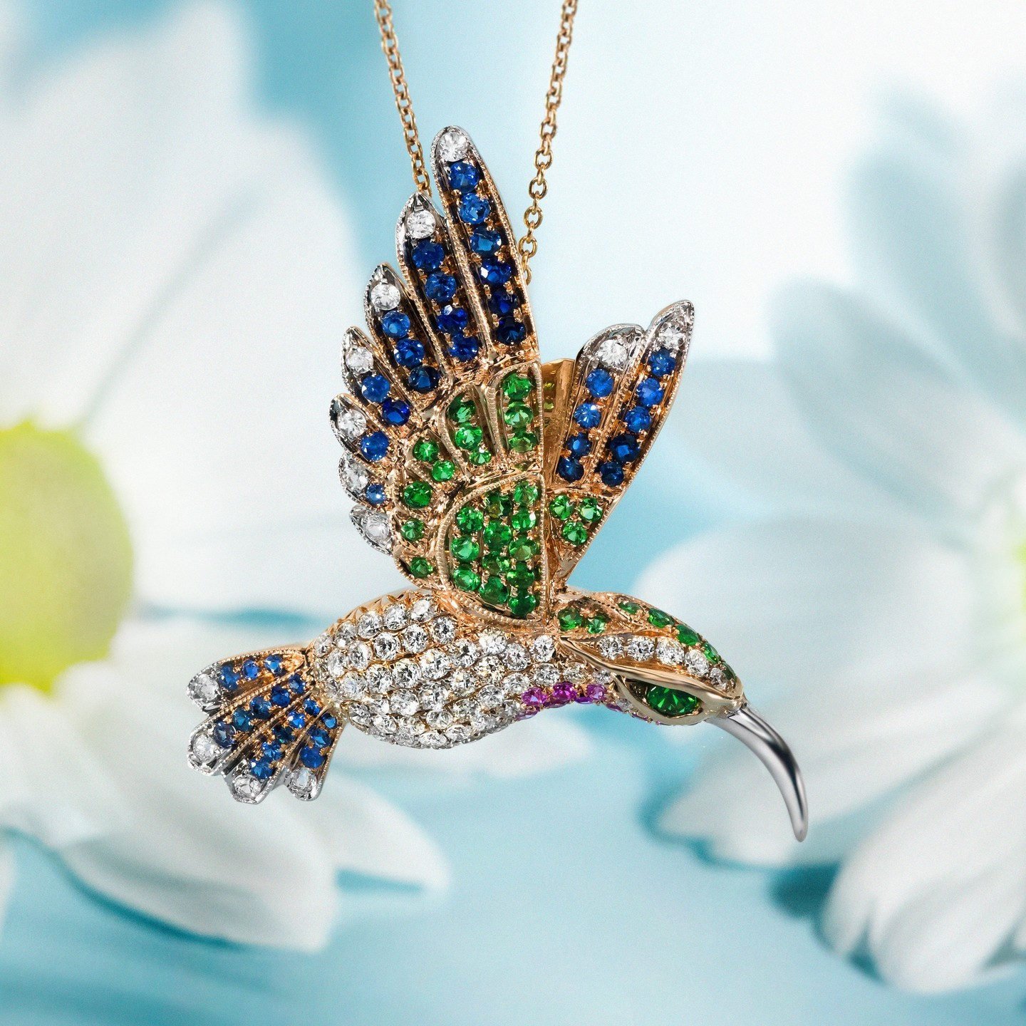 Kay jewelers hot sale hummingbird necklace