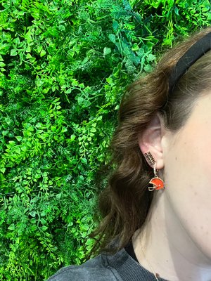 Cleveland Browns Post Stud Earrings