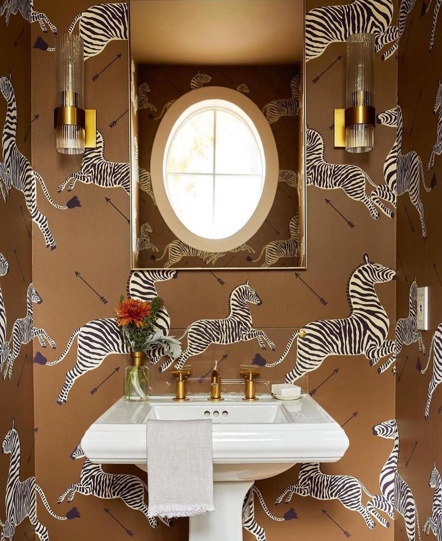 Scalamandres Iconic Zebra Wallpaper Gets Modern Update  Luxe Interiors   Design