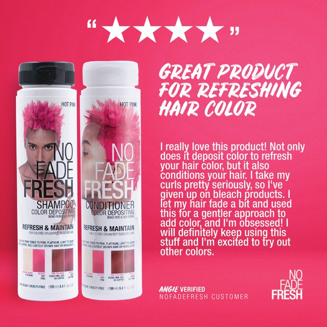 Hot Pink Shampoo, For A Hot Pink Tone