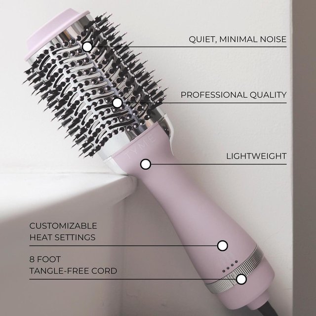 The BlowBrush puts the capabilities of a traditional hair dryer and a round brush together for easier styling. Go from sopping wet to a gorgeous blowout in minutes. Tap to Shop.