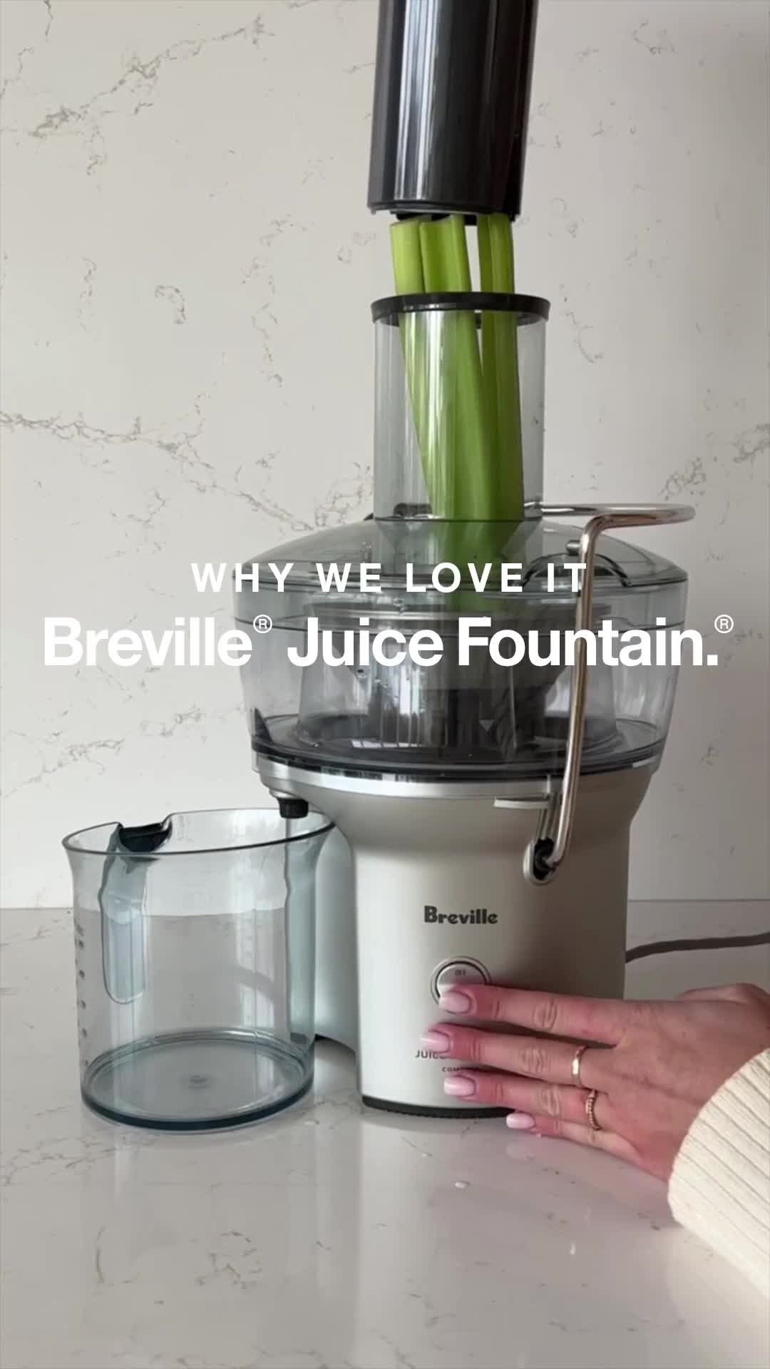 Breville compact juice outlet fountain