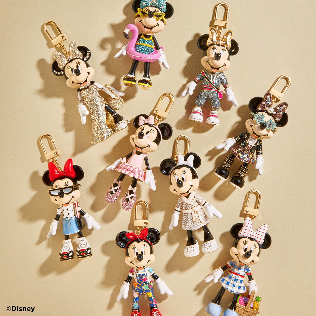 Minnie Mouse Disney Bag Charm - Pool Party – Enjoy 25% off – BaubleBar