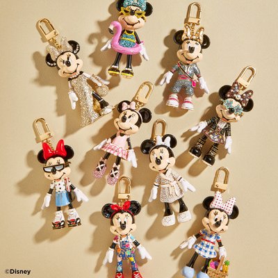 Baublebar Minnie Mouse Disney Bag Charm - Spa Day