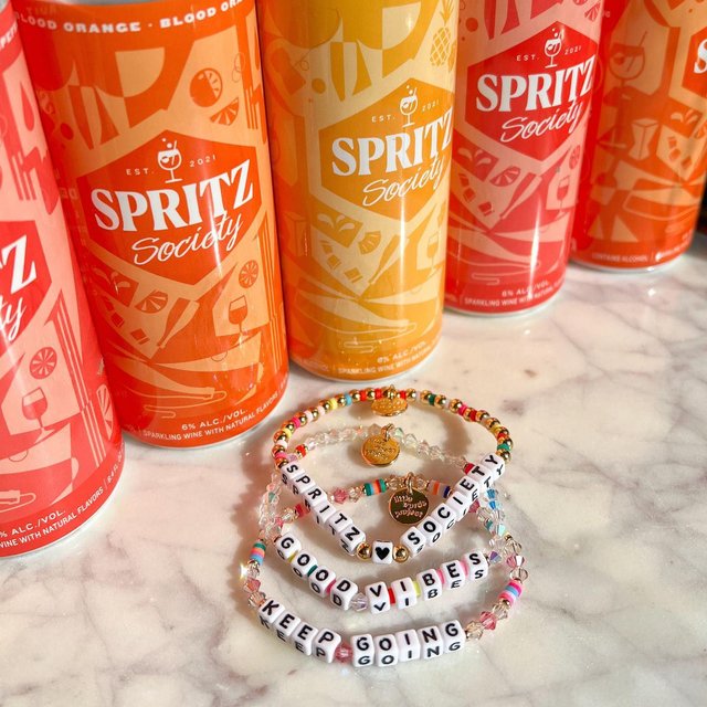 Little Words Project and Spritz Society have partnered to bring you a bubbly and fun giveaway! 🫧
 
Two winners will receive one pack of Peach and one Variety Pack of Spritz Society, along with three custom Little Words Project Bracelets!
 
To enter:
-Fill out the link at @spritz bio
-Make sure you’re following @littlewordsproject and @spritz
-Like and SAVE this post
-Tag two (2) friends below!
 
 
Giveaway ends 2/14 at 11:59 PM EST. Must be a resident of the US and 21+. This giveaway is in no way sponsored, endorsed by or associated with Instagram. TWO winners will be selected and contacted from @littlewordsproject or @spritz. Neither brand will ever make another account to message winners. We’ve seen spam accounts created pretending to be us/ our team to gain information. These are fraudulent - do not click