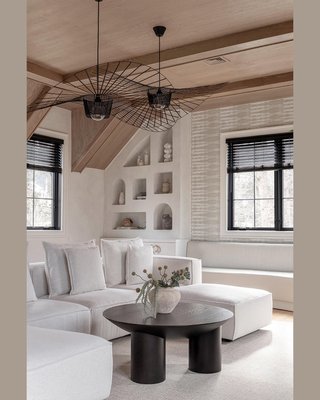 Tom Natural White Oak Wood 40" Round Three-Legged Coffee Table by Leanne Ford - image 20 of 20