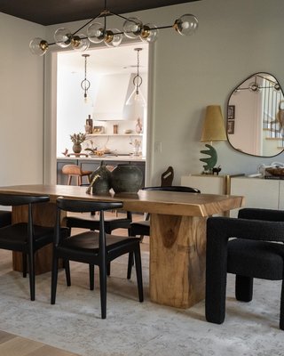 Stature Ivory Boucle Dining Armchairs Set of 4 - image 13 of 14