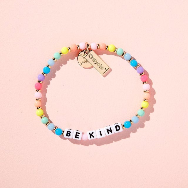 The @Crayola and @LittleWordsProject collaboration, Colors of Kindness, is HERE! Let’s celebrate the importance of being colorful and kind.

Colors of Kindness art supplies were created to help inspire kindness, creativity, and positive messaging to all! With pastel-like hues sure to brighten any mood, our bracelets are the perfect pair to this iconic Crayola palette! 

Colors of Kindness, is available NOW to shop at the link in Little Words Project's bio 🖍️