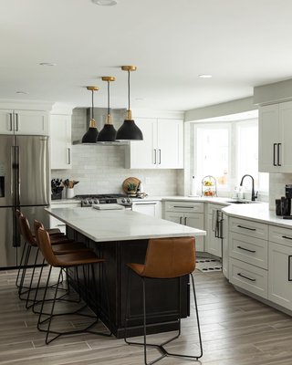 Maddox Black Bell Small Pendant Light with Brass Socket - image 10 of 12