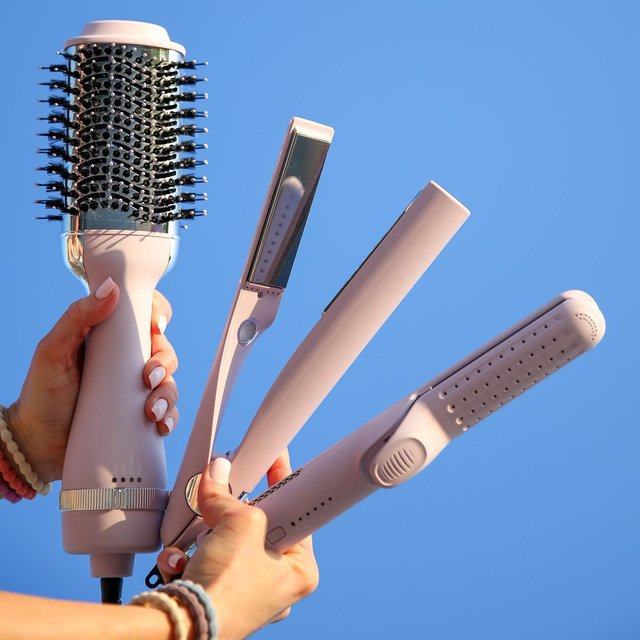 Our energy for the day starts in the getting ready process. The TYME Aura Collection is a routine reset. It includes our three top-selling heat tools, the TYME Iron Pro, TYME Iron Air and BlowBrush giving you the tools to design the energy you want to emit for the day, no matter what that is. 
Tap to shop.