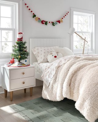 Letters to Santa with Envelope Velvet Kids Christmas Throw Pillow - image 7 of 8