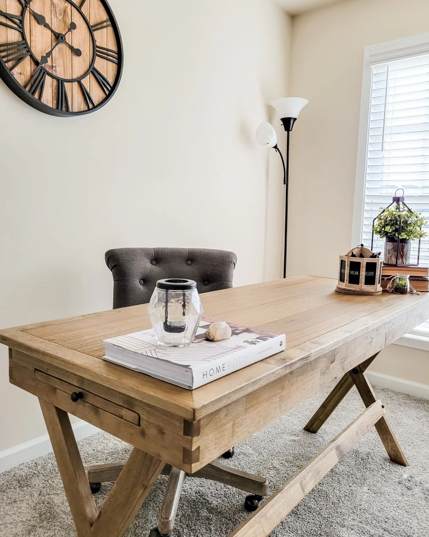 Wood Campaign Desk World Market