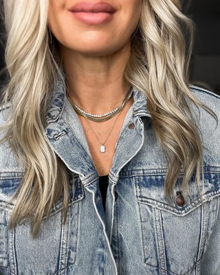 Gia Necklace - Gold Plated Brass