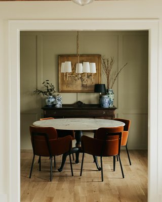 Reign 60" Round Marble Dining Table - image 9 of 13