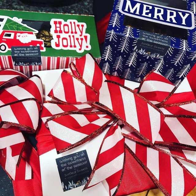 Sunfleur Sweets on Instagram: "Help me with this year’s gift box labels! What is your favorite holiday hashtag? ? #allcustomallthetime #shopsmall #dontmissout #givechoclate #bringchocolate #comment #shippingavailable #averylabels"