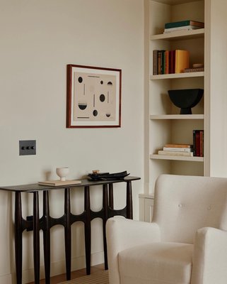 Bixby 52" White Cast Aluminum Console Table - image 8 of 9