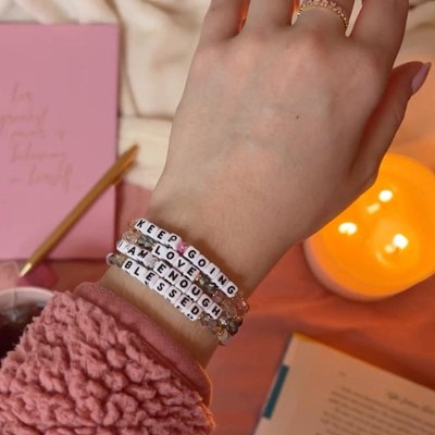 Stack and SAVE this weekend! 💸

This weekend only, you’ll receive 15% off when you purchase three bracelets, and 20% off when you purchase four or more! 

RUN 🏃‍♀️ to the link in our bio to stack up on all the Little Words that will carry you through this year!