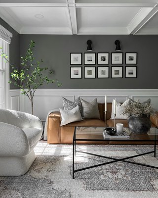 Silviano 60" Rectangular Black Iron and Steel Console Table - image 7 of 11