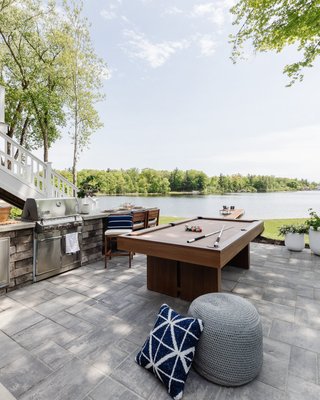 Outdoor Pool Table with Dining Top and Pool Accessories - image 13 of 14