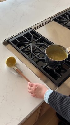 Play Crate & Barrel White Silicone and Wood Ladle - video 0 of 0