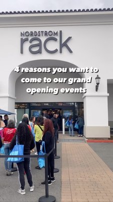 Shoppers swarm the opening of the new Nordstrom Rack in Reno