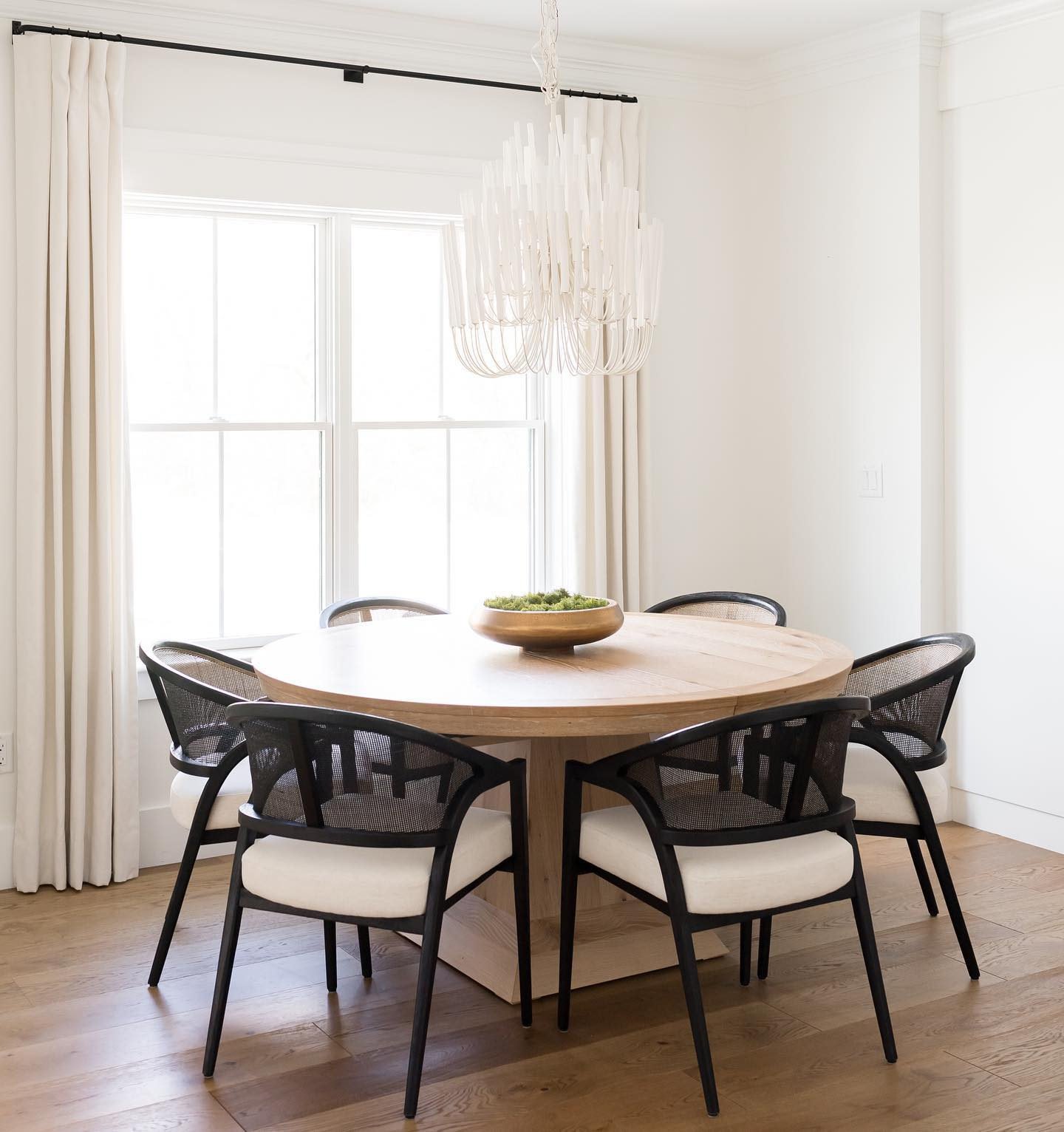 Arteriors Tilda Modern Classic White Washed Wood Tubular