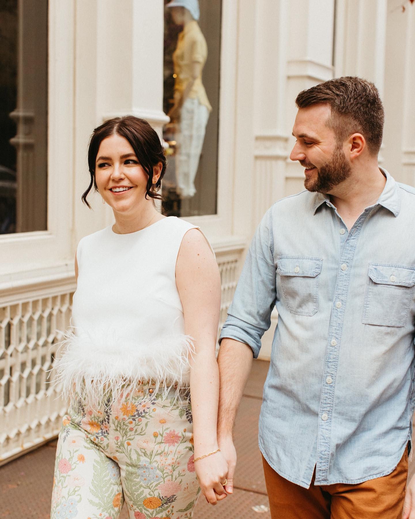 Be The Drama White Feather Trim Blouse – Shop the Mint
