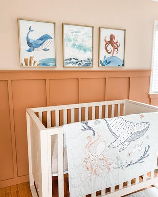 Gemini Sunwashed Ash Wood Convertible Crib - image 12 of 14