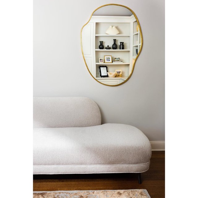 Puddle Mirror by Sarah Sherman Samuel