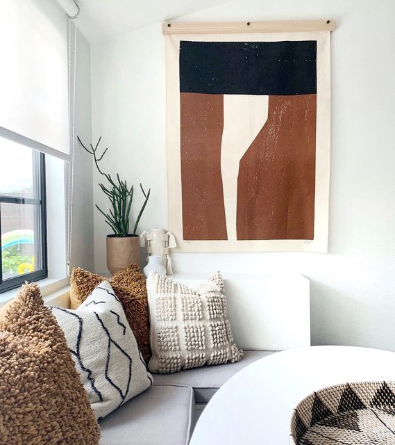 Moroccan Flatweave Pillow by Sarah Sherman Samuel