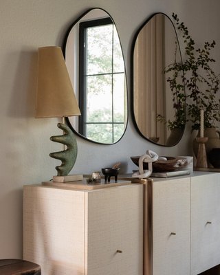 Dorset 81" White Lacquered Linen Credenza - image 12 of 13