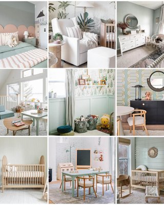 Finn Sage Green Wood 2-Drawer Kids Nightstand - image 13 of 14