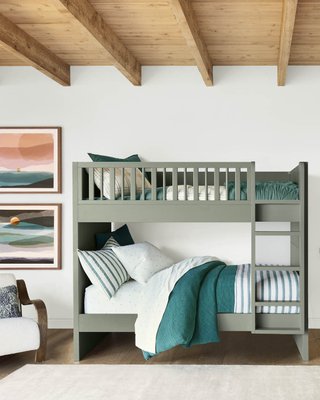 Scoop Classic Mauve Waffle Weave Organic Cotton Kids Twin Duvet Cover - image 10 of 12