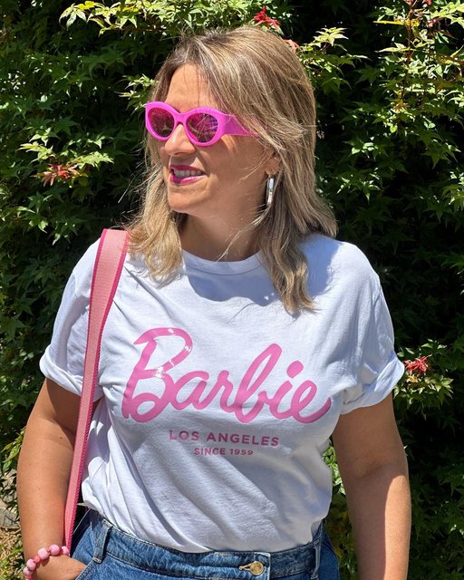 Shirt mit Barbie-Lizenz - Mode für Damen