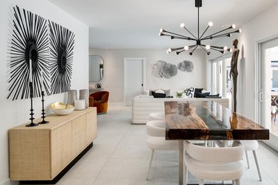 Lisette Brown Performance Fabric Dining Armchair - image 12 of 13