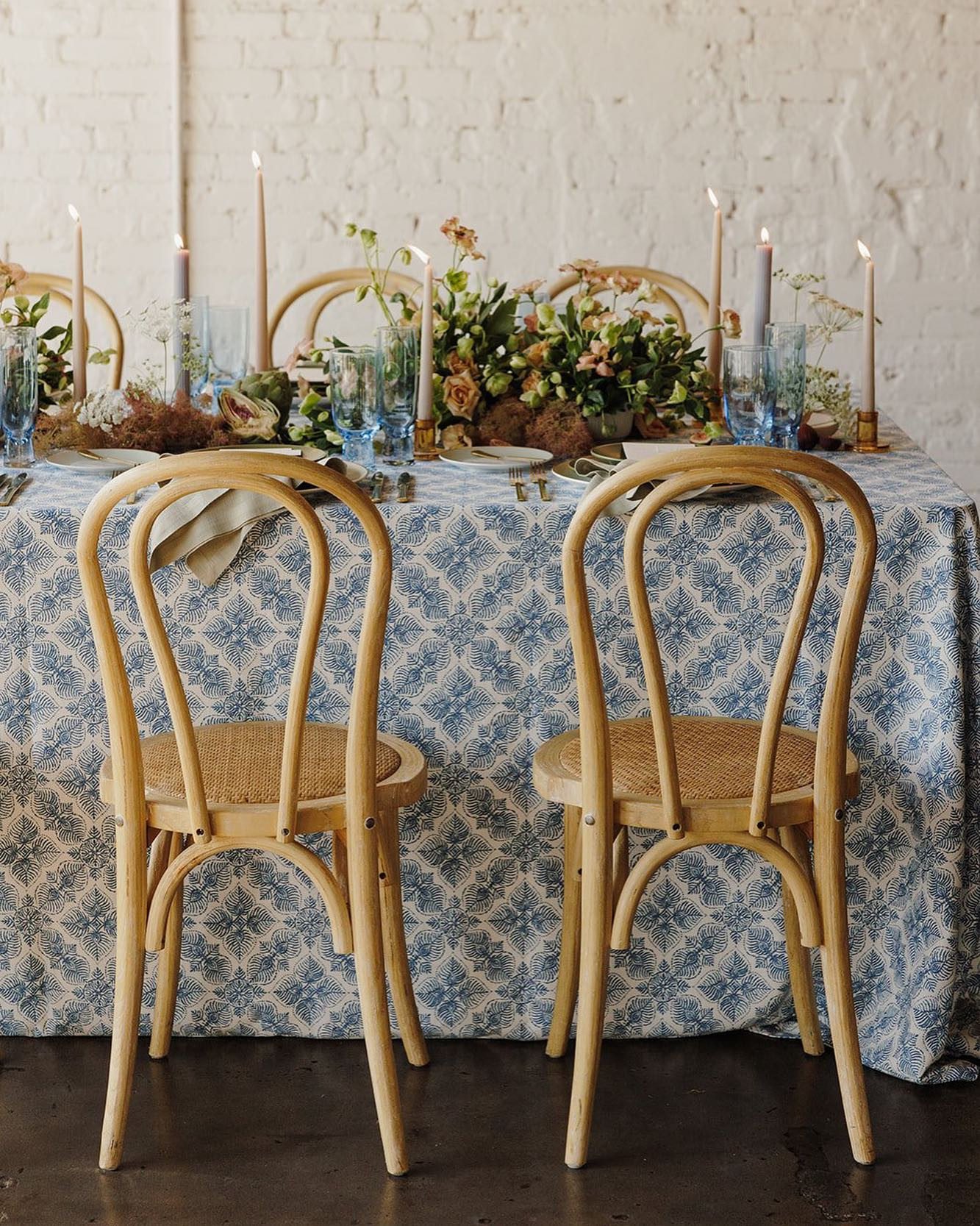 Mirage Cobalt Table Linen - Linen Rentals | Wedding Table Linen